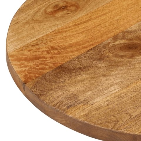 VidaXL Blat stołu, 80x40x2,5 cm, owalny, lite drewno mango