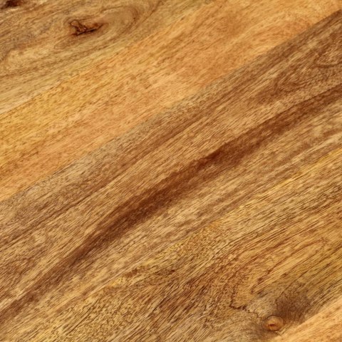 VidaXL Blat stołu, 80x40x2,5 cm, owalny, lite drewno mango