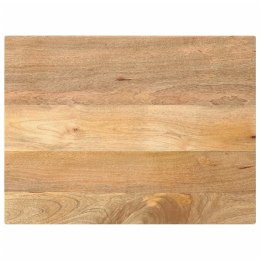VidaXL Blat stołu, 90x60x3,8 cm, prostokątny, lite drewno mango
