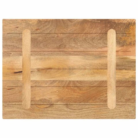 VidaXL Blat stołu, 90x60x3,8 cm, prostokątny, lite drewno mango
