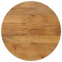VidaXL Blat stołu, Ø 80x2,5 cm, okrągły, lite drewno mango
