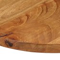 VidaXL Blat stołu, Ø 80x2,5 cm, okrągły, lite drewno mango