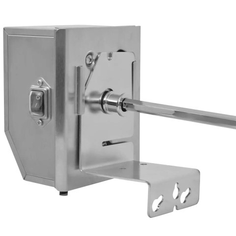 ROŻEN DO GRILLA Z PROFESJONALNYM SILNIKIEM 1200 MM, STALOWY