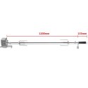 ROŻEN DO GRILLA Z PROFESJONALNYM SILNIKIEM 1200 MM, STALOWY