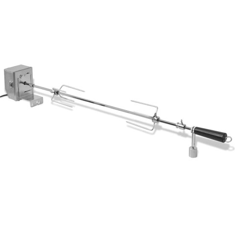 ROŻEN DO GRILLA Z PROFESJONALNYM SILNIKIEM 900 MM STALOWY