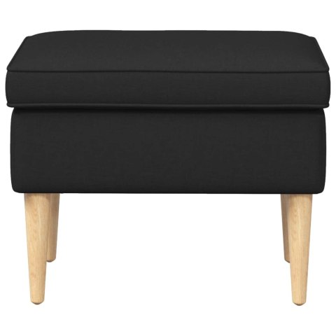 VidaXL Stołek na Stopy Czarny 55 x 35 x 41 cm
