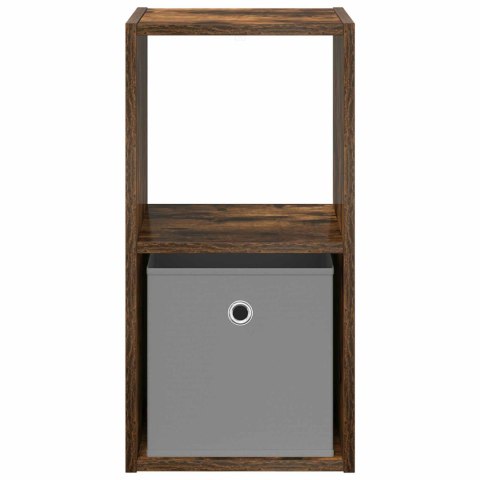 VidaXL Stolik nocny Dąb wędzony 30,5 x 27 x 59,5 cm