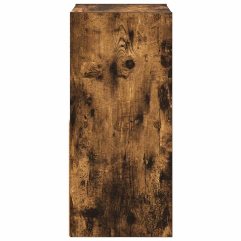 VidaXL Stolik nocny Dąb wędzony 30,5 x 27 x 59,5 cm