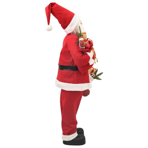 FIGURKA ŚWIĘTEGO MIKOŁAJA CZERWONY 110 CM POLIESTER