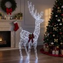 3D RENIFER BOŻONARODZENIOWY LOVIISA 560 LED ZIMNA BIEL