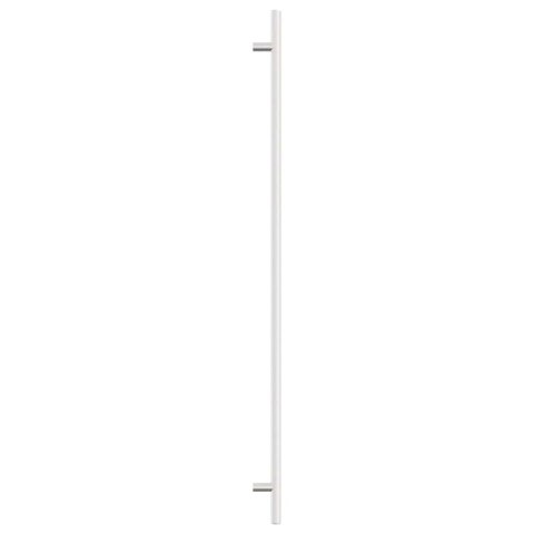 UCHWYTY DO SZAFEK, 10 SZT., SREBRNE, 480 MM, STAL NIERDZEWNA