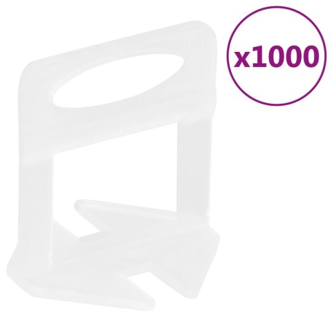 KLIPSY DO POZIOMOWANIA PŁYTEK, 1000 SZT., 3 MM