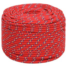 WIELOFUNKCYJNA LINA GOSPODARCZA 10 MM 100 M CZERWONY PP