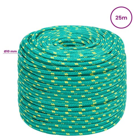 WIELOFUNKCYJNA LINA GOSPODARCZA 10 MM 25 M ZIELONY PP