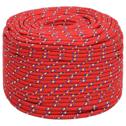 WIELOFUNKCYJNA LINA GOSPODARCZA 10 MM 500 M CZERWONY PP