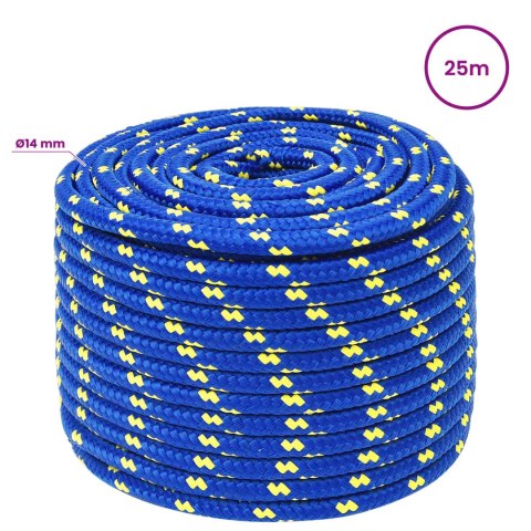 WIELOFUNKCYJNA LINA GOSPODARCZA 14 MM 25 M NIEBIESKI PP