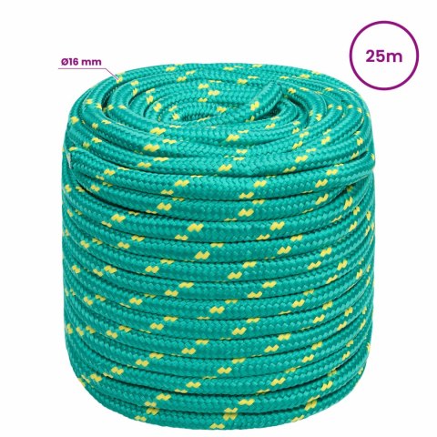 WIELOFUNKCYJNA LINA GOSPODARCZA 16 MM 25 M ZIELONY PP