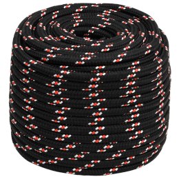 WIELOFUNKCYJNA LINA GOSPODARCZA 18 MM 100 M CZARNY I CZERWONY