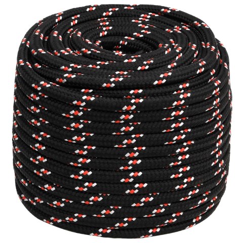 WIELOFUNKCYJNA LINA GOSPODARCZA 18 MM 100 M CZARNY I CZERWONY