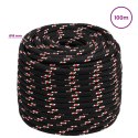 WIELOFUNKCYJNA LINA GOSPODARCZA 18 MM 100 M CZARNY I CZERWONY