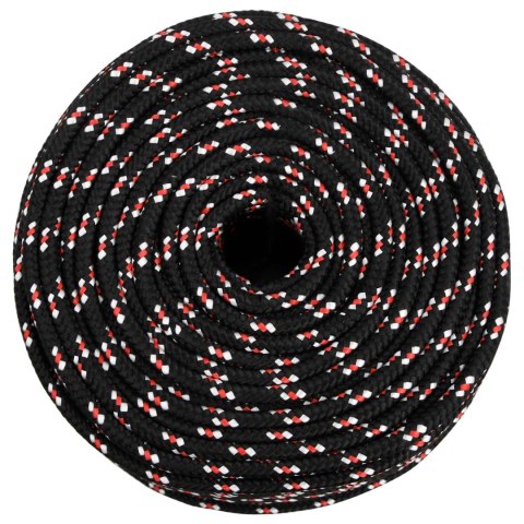 WIELOFUNKCYJNA LINA GOSPODARCZA 8 MM 250 M CZARNY I CZERWONY PP