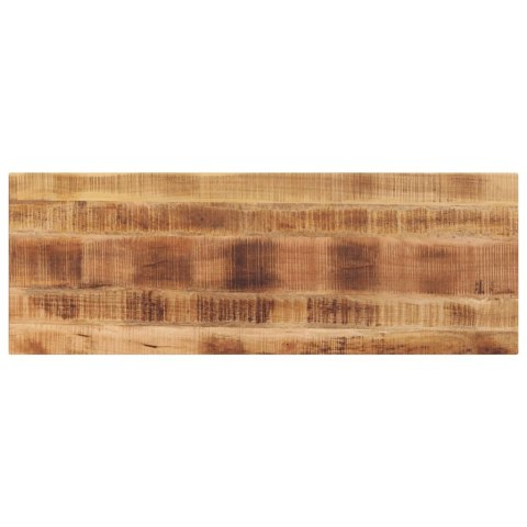 BLAT DO STOŁU, 160X50X2,5 CM, PROSTOKĄTNY, SUROWE DREWNO MANGO