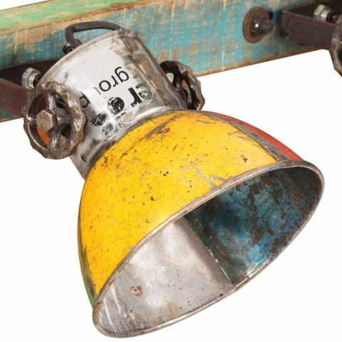 INDUSTRIALNA LAMPA ŚCIENNA, KOLOROWA, 45X25 CM, E27