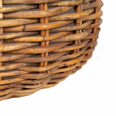 KOSZ NA ROŚLINY GENDT 2 SZT. NATURALNY BRĄZ RATTAN KUBU