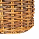 KOSZ NA ROŚLINY GENDT 2 SZT. NATURALNY BRĄZ RATTAN KUBU