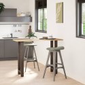 NOGI DO STOŁU BAROWEGO NATURALNA STAL 2 SZT. 40X(100-101) CM STAL