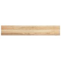 PARAPETY 2 SZT., SUROWE, 120X20X2 CM, LITE DREWNO DĘBOWE