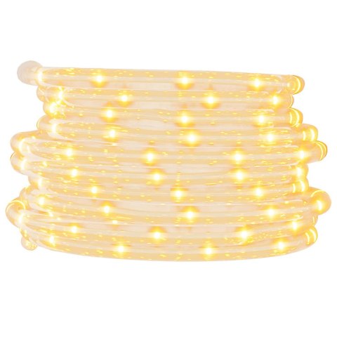 WĄŻ ŚWIETLNY, 240 LED, CIEPŁA BIEL, 10 M, PVC