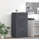 SZAFKA DO PRZECHOWYWANIA ANTRACYT 60 X 40 X 40 CM STAL