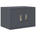 SZAFKA DO PRZECHOWYWANIA ANTRACYT 60 X 40 X 40 CM STAL