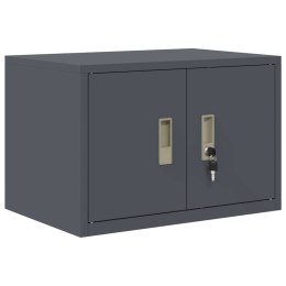 SZAFKA DO PRZECHOWYWANIA ANTRACYT 60 X 40 X 40 CM STAL