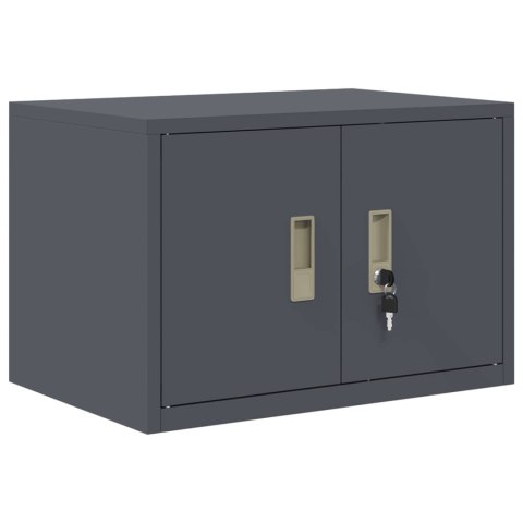 SZAFKA DO PRZECHOWYWANIA ANTRACYT 60 X 40 X 40 CM STAL