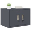 SZAFKA DO PRZECHOWYWANIA ANTRACYT 60 X 40 X 40 CM STAL
