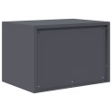 SZAFKA DO PRZECHOWYWANIA ANTRACYT 60 X 40 X 40 CM STAL
