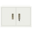 SZAFKA DO PRZECHOWYWANIA BIAŁY 60 X 40 X 40 CM STAL