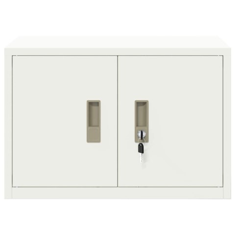 SZAFKA DO PRZECHOWYWANIA BIAŁY 60 X 40 X 40 CM STAL