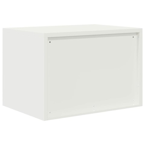 SZAFKA DO PRZECHOWYWANIA BIAŁY 60 X 40 X 40 CM STAL