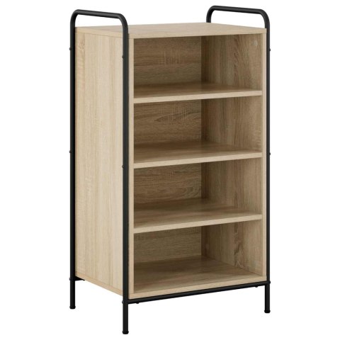 SZAFKA NA BUTY 51 X 36,5 X 93 CM DREWNO INŻYNIERYJNE DĄB SONOMA