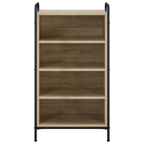 SZAFKA NA BUTY 51 X 36,5 X 93 CM DREWNO INŻYNIERYJNE DĄB SONOMA
