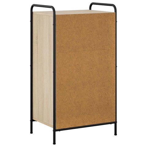 SZAFKA NA BUTY 51 X 36,5 X 93 CM DREWNO INŻYNIERYJNE DĄB SONOMA