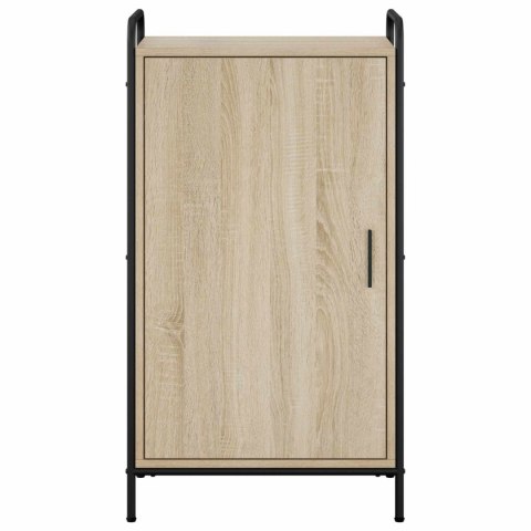 SZAFKA NA BUTY 51 X 36,5 X 93 CM DREWNO INŻYNIERYJNE DĄB SONOMA