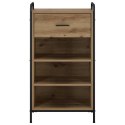 SZAFKA NA BUTY 51 X 36,5 X 93 CM DREWNO INŻYNIERYJNE
