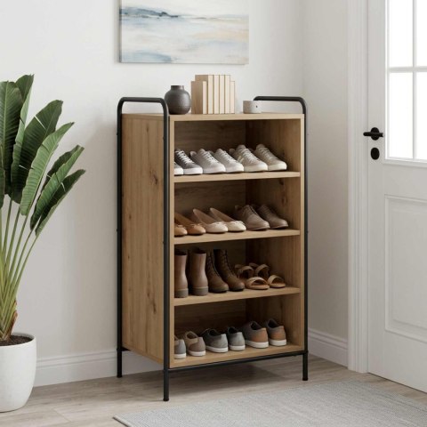 SZAFKA NA BUTY 51 X 36,5 X 93 CM DREWNO INŻYNIERYJNE