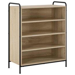 SZAFKA NA BUTY 76 X 36,5 X 93 CM DREWNO INŻYNIERYJNE DĄB SONOMA