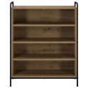 SZAFKA NA BUTY 76 X 36,5 X 93 CM DREWNO INŻYNIERYJNE