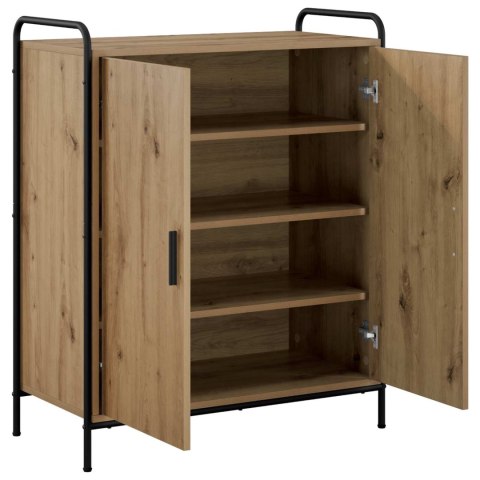 SZAFKA NA BUTY 76 X 36,5 X 93 CM DREWNO INŻYNIERYJNE